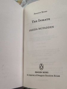 The Inmate by Freida McFadden
