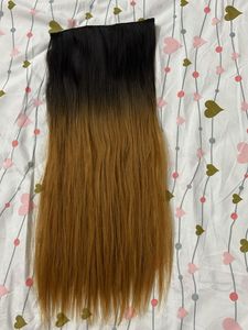 24 Inch Ombre Brown & Black Hair Extension