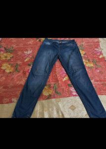 Combo Of 2 Branded Blue Denim Jeans And 1 Tunic