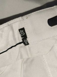 Classic White Pants For Men