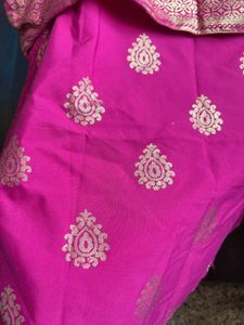 Pink &amp; Gold Bardot Top