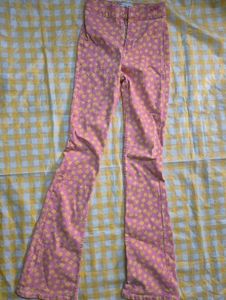 Cute Summer Peach Color Denim