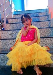 Beautiful Lengha For Babygirl 4-5 Years