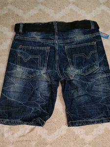 Men&#39;s Denim Half Paint/Jeans Shorts