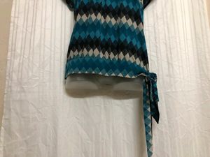 Heart Soul Blue Stylish Top