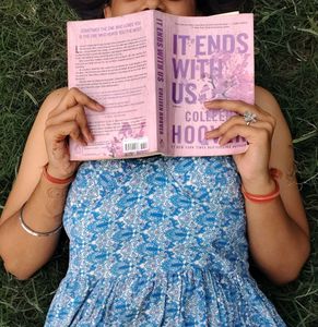 Blue Printed Sundress