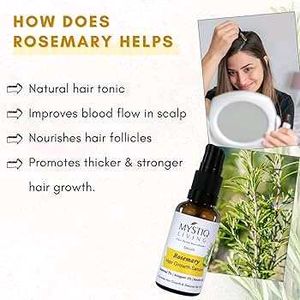 Mystiq Living Rosemary Hair Growth Serum