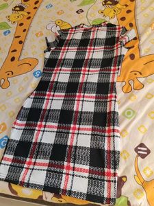 Chic Plaid Mini Dress