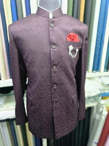 Brand New Wine Colour Jodhpuri For Men