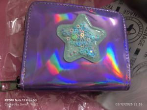 Discount sale % | Iridescent Star Wallet for kids