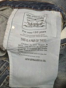 Levi&#39;s Blue Denim Jeans