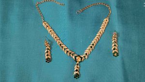 Sea Green Nag Jewellery Set