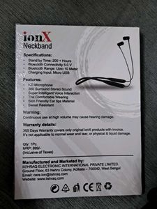 ionX Superstar Neckband