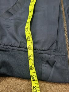 Navy Blue Bomber Jacket