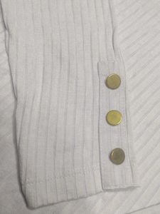 Ribbed Square Neck Top