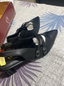 Planet Walk Black Heels