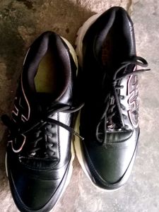 Stylish Black Sneakers