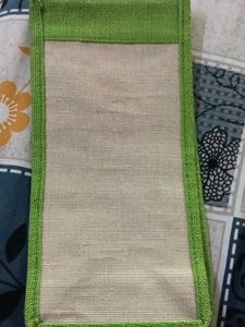 Floral Jute Pouch