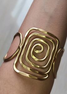 Spiral Design Arm Cuffs