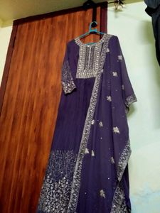 New Anarkali With Dupatta