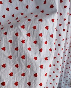 Heart Print &#39;A&#39;  Line Dress