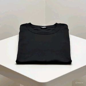 JOCKEY BLACK ROUND NECK T SHIRT