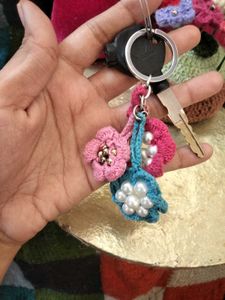 Flower Keychains