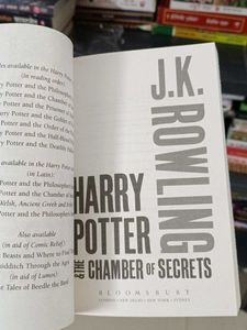 Original Rare Harry Potter: Chamber of Secrets