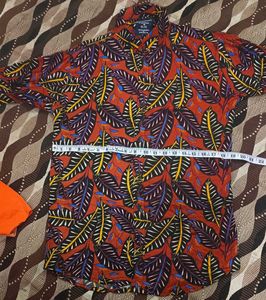 Leaf Print Shirt