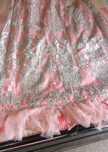 Elegant Pink Embroidered Lehenga Choli