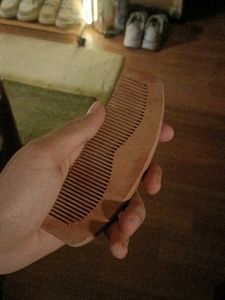 Wooden Hair Comb