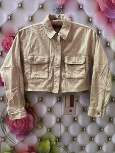 Cropped Utility Jacket