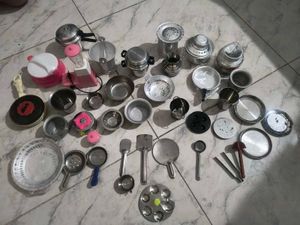 Vintage Miniature Kitchen Set