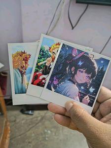 Demon slayer Polaroid Cards