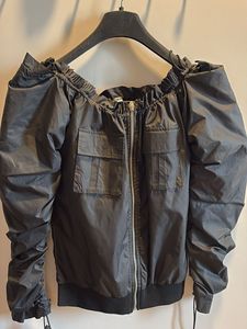 Off-Shoulder Black jacket