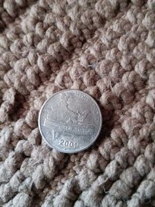 Coins Of 50paise 2001