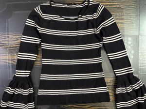 Striped Long Sleeve Top
