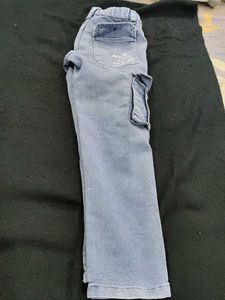 Boy&#39;s Blue Cargo Jeans