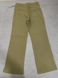 Olive Green Wide Leg Pants