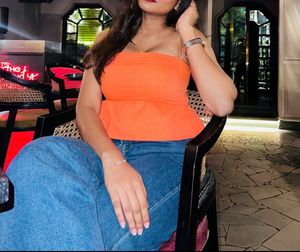 Forever 21 Orange Tube Top!