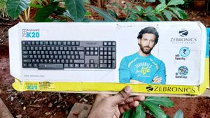 New Zebronics Zeb K20 Wired Keyboard Black