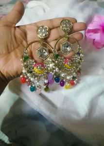 Colorful Stone Earrings