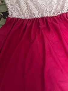 Cute Pink &amp; Lace Dress