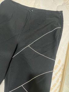 Black Flared Pants