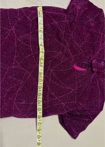 Unused Sparkly Burgundy Long Dress