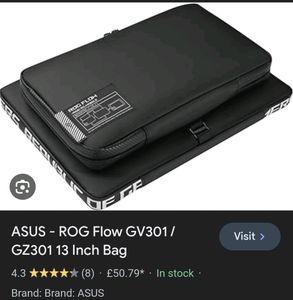 Asus ROG Flow Official Laptop Bag Of Box Package