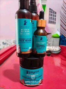 Pilgrim White Lotus Day Cream SPF 50 Kit