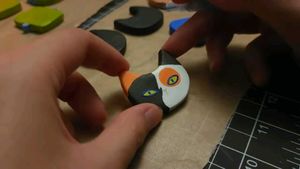 Made From Clay With Magnets