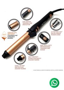 Alan Truman Motocurl 32mm - Motorised Argan Gold C