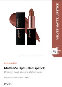 Pilgrim Matte Lipstick - Caramel Guilt